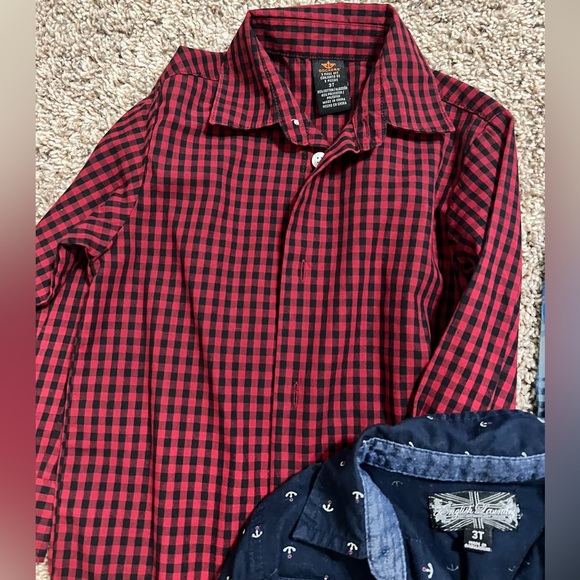 Boy Dress Shirts/ collar shirt lot, 5 shirts, size 3T - Picture 2 of 6